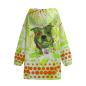 Preview: Leichte Regenjacke  Lani - Popart Hundemotiv, 100 % Polyester, Unisex, Mix, Mischling, Englische Bulldogge, Bully